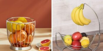 limpar fruteira de inox