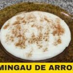 Mingau de arroz cremoso simples