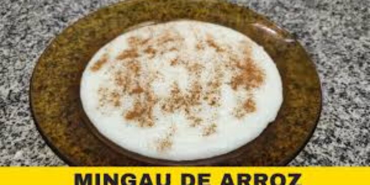 Mingau de arroz cremoso simples