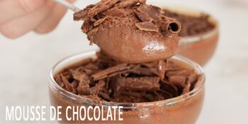 Mousse cremoso e super rápido