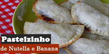 Pastel de nutella com banana