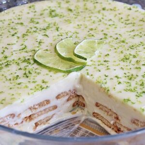 Pavê de limão sem lactose receita simples