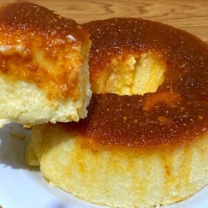 Pudim de tapioca da vovó tudo gostoso
