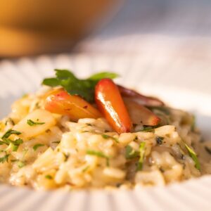Risoto de pinhão receita