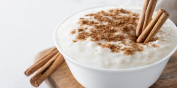 Arroz doce sem leite