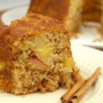 Bolo de aveia com 1 maçã receita