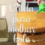 calda molhar bolo receita