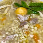 Canja de galinha barata receita