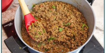Carne moída fit