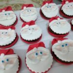 Cupcake de papai noel receita