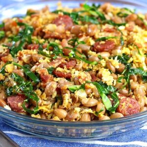 Feijão tropeiro da vovó tudo gostoso simples