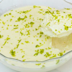 Mousse de limão com 1 limão receita