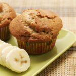 muffin de banana e aveia no liquidificador
