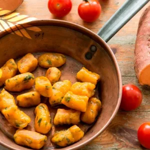 Nhoque de batata-doce laranja do MasterChef receita