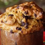 panetone de liquidificador recheado