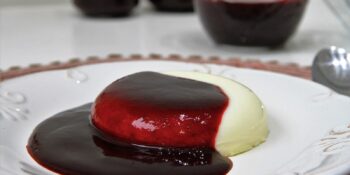 Panna cotta de amora