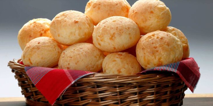 lancPão de queijo com polvilho doce receita