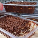 Pavê de brigadeiro no pote tudo gostoso