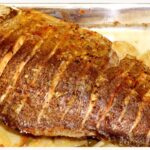 Peixe assado no forno tudo gostoso