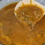 Pirão de carne grossinho simples fácil