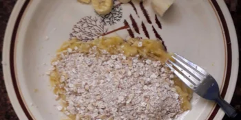 Pré treino de banana sem demora