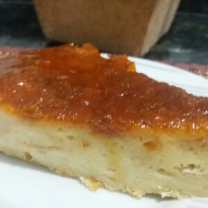 Pudim de pão à moda antiga tudo gostoso