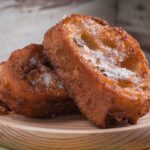 rabanada de forno com leite condensado