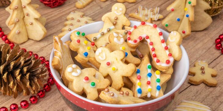 Biscoito de natal simples receita