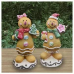 Biscoito no formato de boneco