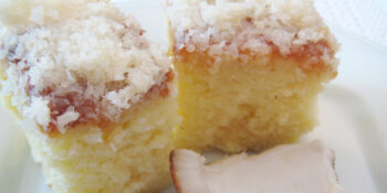 Bolo de coco sem trigo