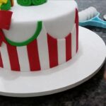 Bolo de pasta americana de natal receita