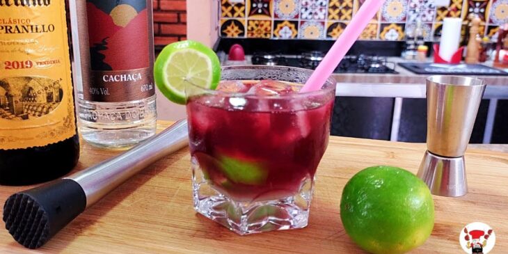 Caipirinha de vinho receita