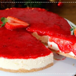 cheesecake de morango Philadelphia ana maria cremoso