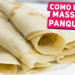 Massa de panqueca com maizena tudo gostoso
