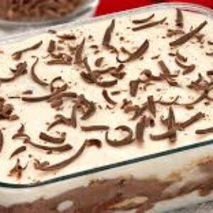 Pavê de panetone com creme de baunilha receita