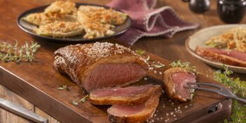 Picanha na manteiga de ervas