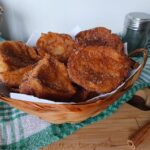 Rabanada na frigideira tudo gostoso crocante sequinha