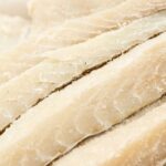 truque para limpar bacalhau