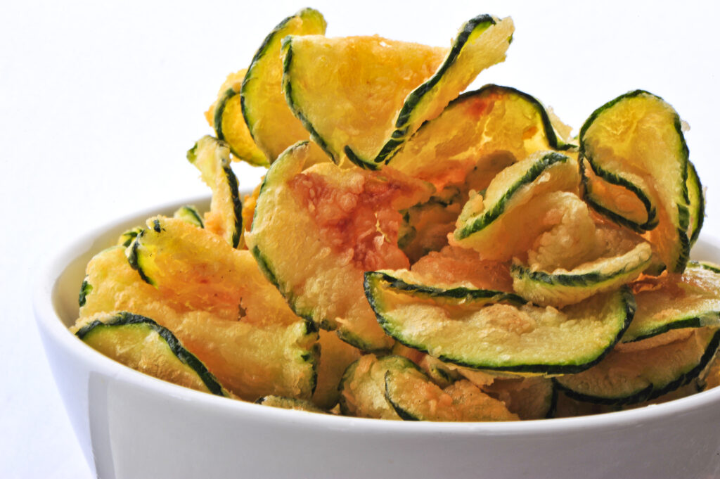 Abobrinha na airfryer ana maria