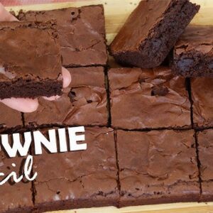 Brownie com chocolate em pó receita