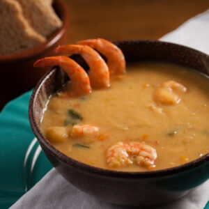 Caldinho de camarão caseiro ana maria