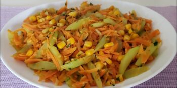 Receita fácil: Chuchu refogado com cenoura