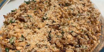 Farofa de cebola caramelizada