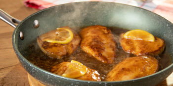 Filé de frango refrescante