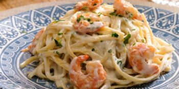 Macarrão com camarão sucesso do Tiktok