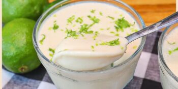 Mousse de limão com 2 ingredientes