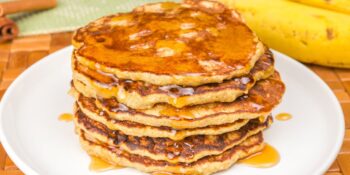 Panqueca com 1 banana