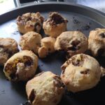 pao de queijo com chocolate simples congelado