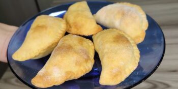 Pastel assado de carne