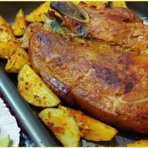 Pernil de porco assado no forno ana maria